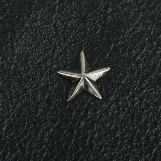 Star, 13mm Star, Classic Silver Metal Stamping, pk/6