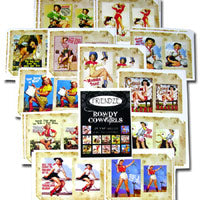 H3 Altered Art Papers, 3x4in sheets, Rowdy Cowgirls, pkg/24