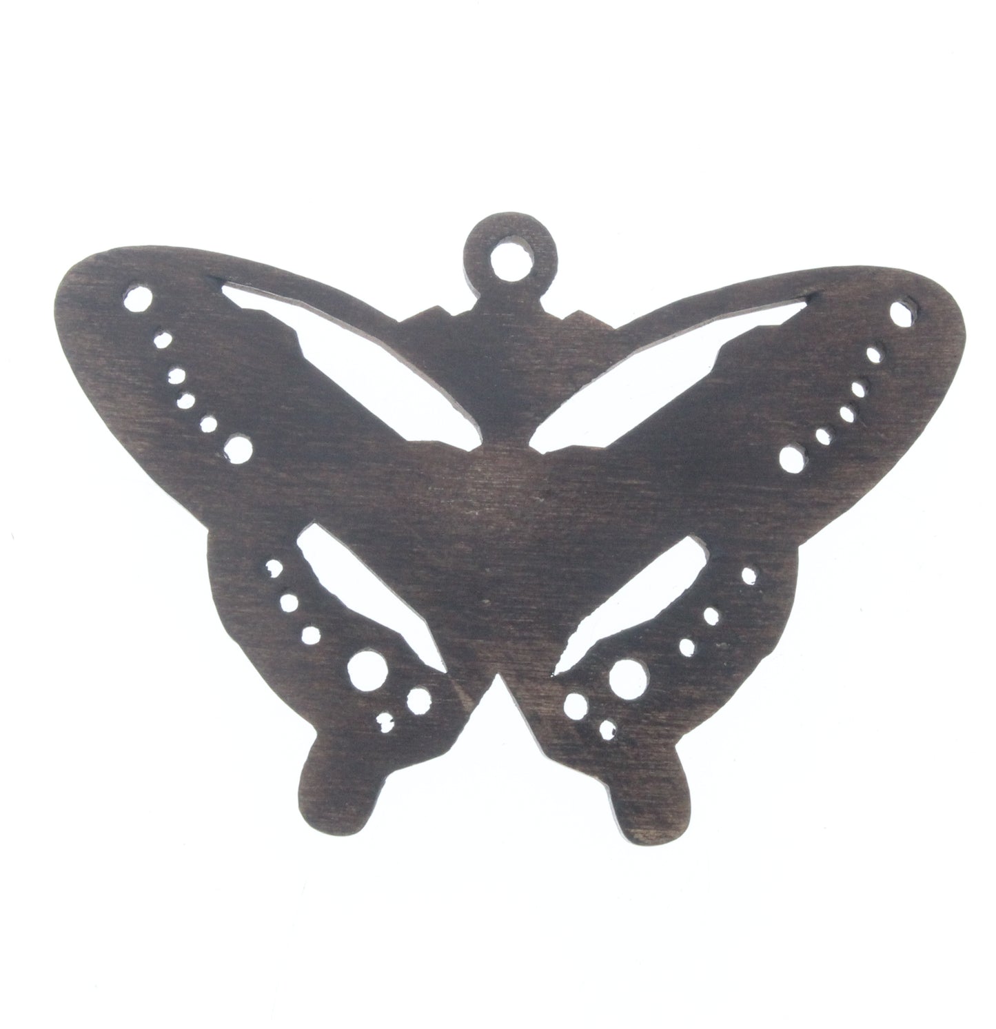 Butterfly Wood Pendant, ea