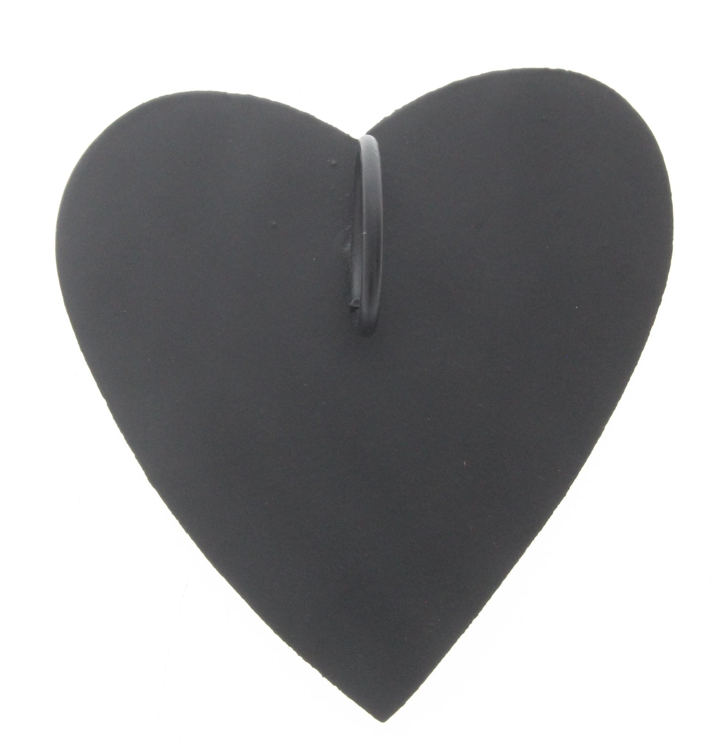 Hide Pattern Heart Pendant w/Ring, ea
