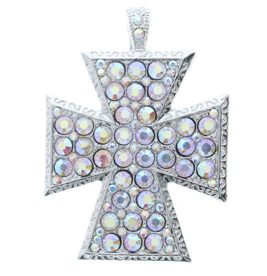 Maltese(Iron) Cross Pendant, ea