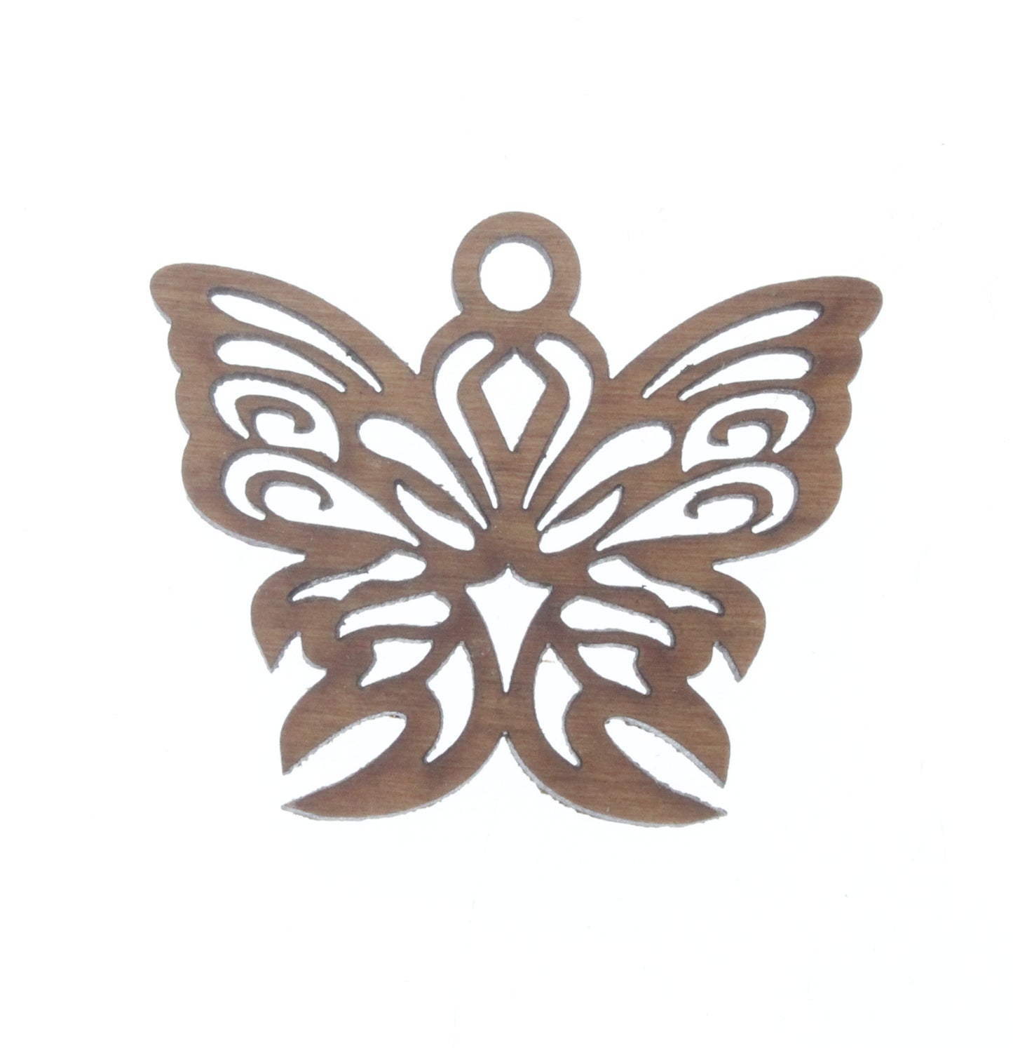 Butterfly Wood Pendant