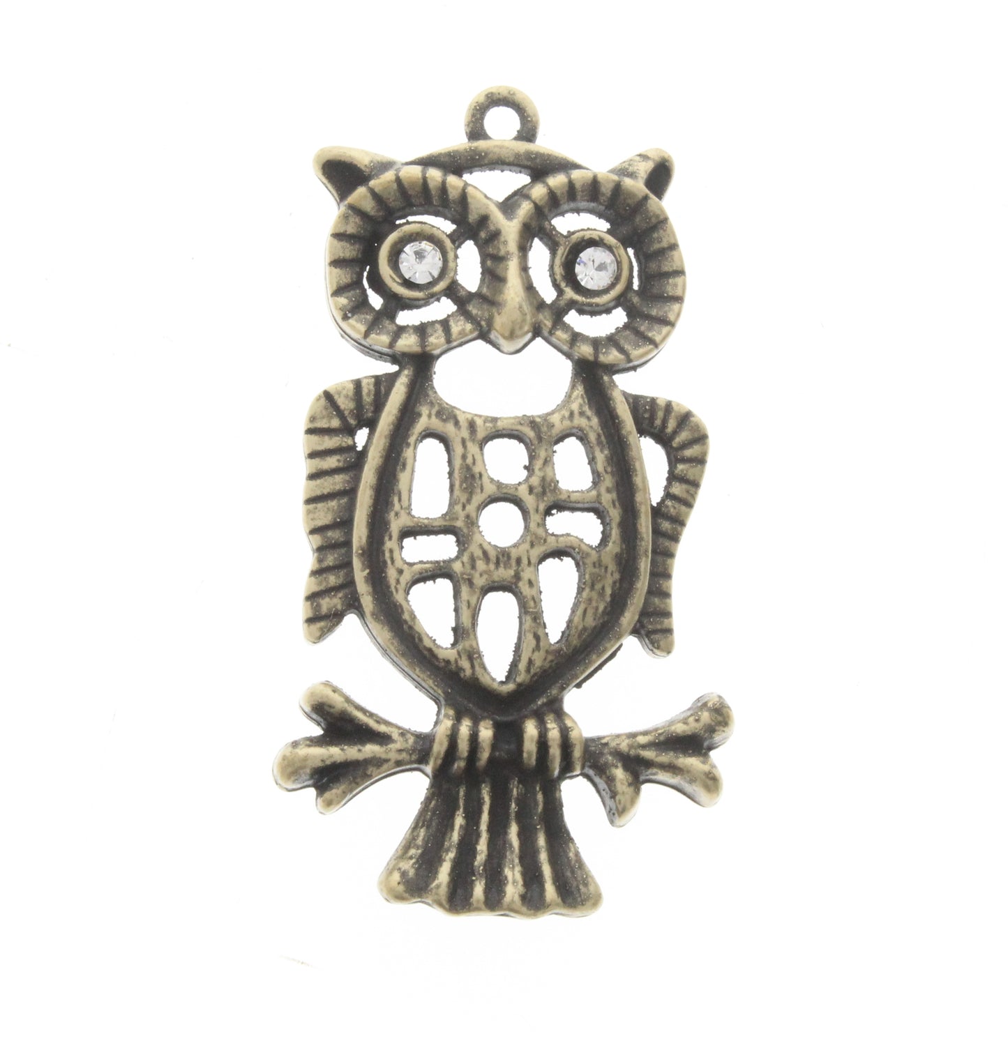 Owl Charm Pendant, ea