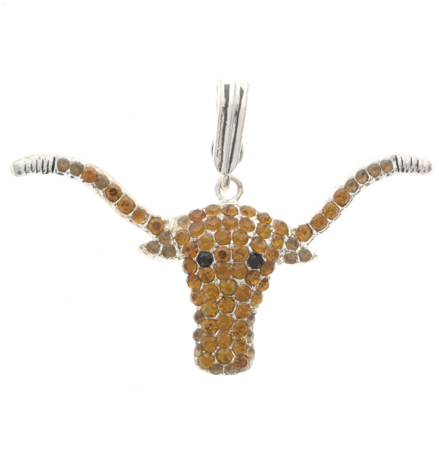 Longhorn Pendant w/Magnetic Clasp, ea