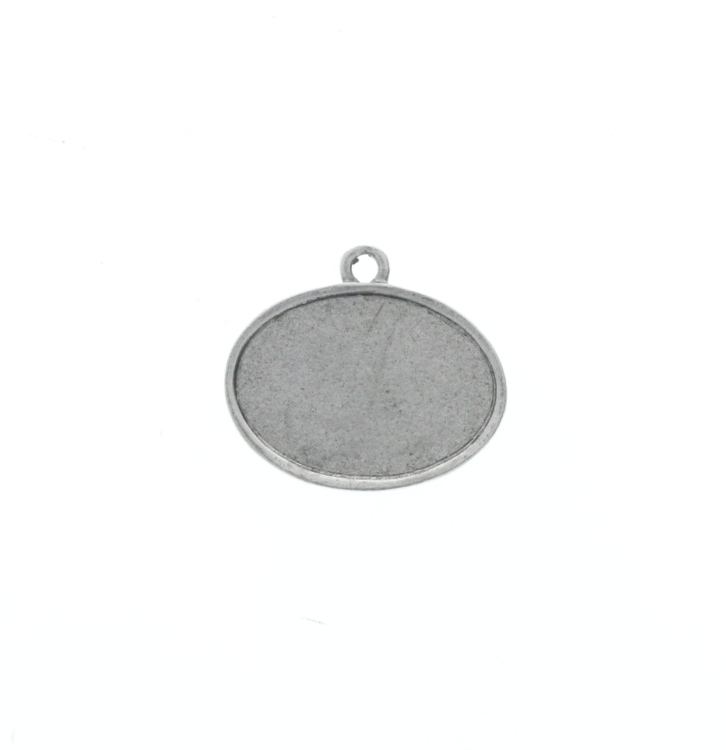 Small Oval Pendant w/Smooth Border, Pk/6