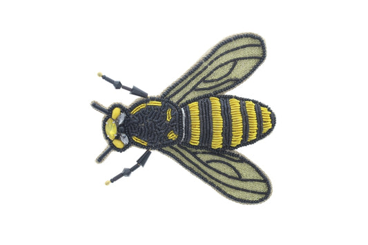84mm x 78mm Bee Embroidery Pin