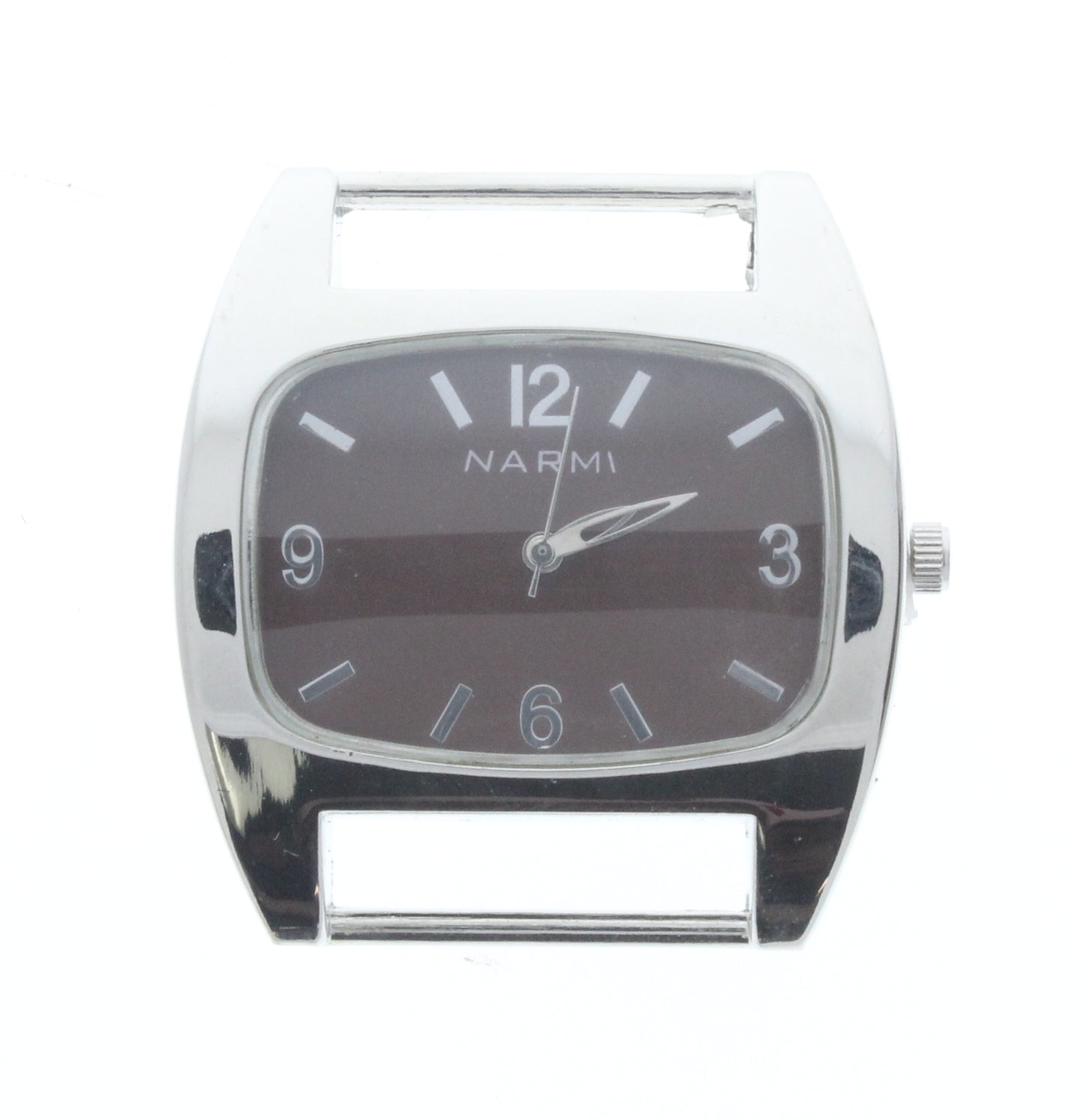 Large Solid Bar Rectangle Watch Face, ea