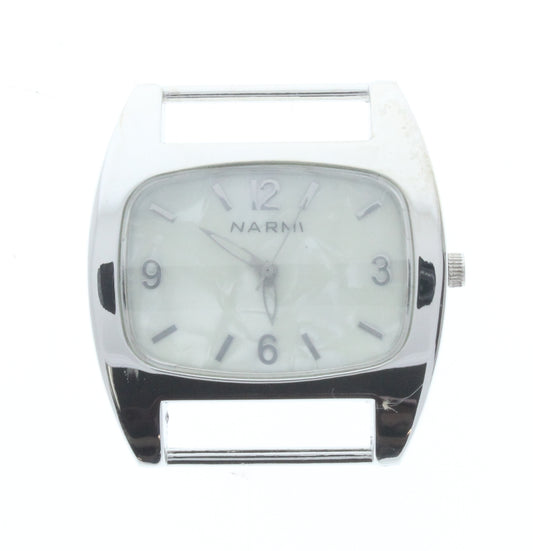 Large Solid Bar Rectangle Watch Face, ea