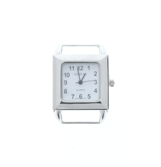 Small Solid Bar Square Watch Face, ea