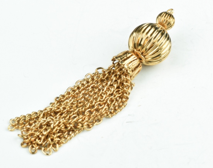Chain Tassel Hamilton Gold Beaded tops