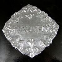 6x6in Aluminum -Truth- Plaque, ea
