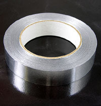 Aluminum Foil Tape, acrylic adhesive backing, 60yd (180 feet) Roll