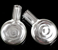 1.25in. Clear Glass Bottle  pkg/2