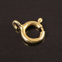Gold Filled 5mm Spring Ring, pk/6