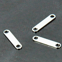 11mm 2-hole spacer bars, spaced 7mm apart