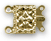 BOX CLASP,2 ST, Sold by Dozen