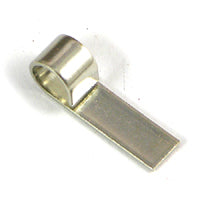 19mm x 5mm Bail, Silver Tone pk/12