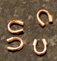 Copper Wire Protector/Wire Guardians-Cable-n-Stringing Thimble, pack of 12