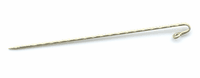 2.25in Stick Pin w/Coil-n-Loop, Gold Finish, pk/12