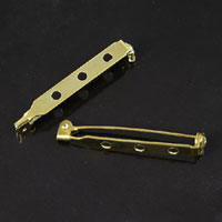 1.5in Premium Bar Pin, Gold Finish, pk/12