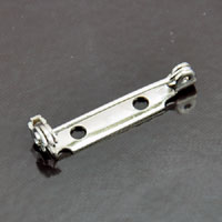 1in Premium Bar Pin, Nickle Finish, pk/12