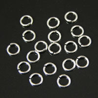 5mm Jump Ring, Extra Thin, Silver, pk/Ounce (approx 400 rings), pk