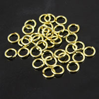 Gold Finish 8mm Thick Jump Ring, 1 ounce