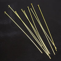 3in Gold Tone Finish Head Pins, pkg/72