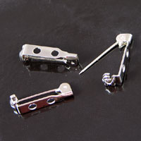 Bar Pin, Nickle, pk/12