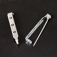 Bar Pin, Nickle, pk/12