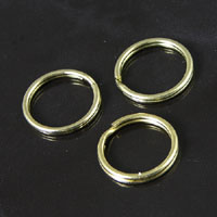 16mm Gold Split Rings, pkg/12