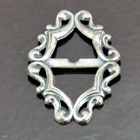 29mm Watch Strap Buckle, Antique silver , pack of 6