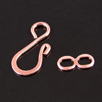 20mm S-Hook -n- Ring Clasp, Copper pk/12