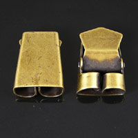 20x16mm Bolo Slide Clasp, Antique Gold, each