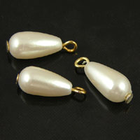 6x12mm Teardrop Cultured Pearl Drop-Bead pk/12