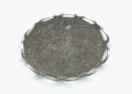 14x10 Laced Bezel, Antique Silver Finish, pack of 12