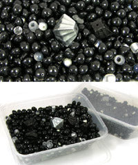 Black Market Bead Mix, Bucket of Lucite Beads, 3/4 pound