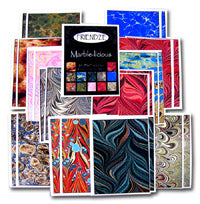 Friendze Designer Papers 3x4in sheets - Marble-licious
