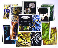 H3 Altered ARt Papers, 3x4in sheets - Steam Punk, package of 24
