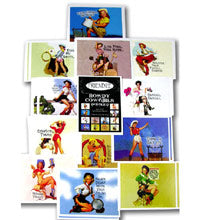H3 Art Papers, 3" x 4" sheets - Rowdy Cowgirls Double D, pack of 24