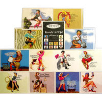 H3 Art Papers, 3" x 4" sheets - Rowdy 'n Wild Double D, pack of 24