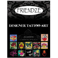H3 Altered Art Papers, 3x4in sheets - Tattoo Art, pkg/24