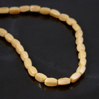 84mm Scenic Jasper Fat Rice Beads, 12 inch strand