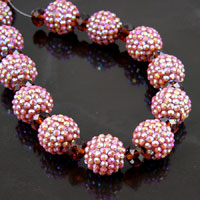 Indian Pink AB Shamballa CRYSTALLIZED