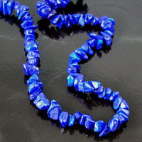 14mm Blue Magnesite Nugget Beads, strand