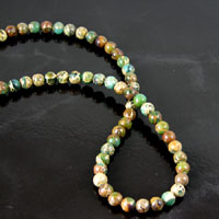6mm Oceanic Jasper Round, strand