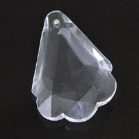 40mm Clear Crystal Acrylic Chandler Drop Pendant, pack of 6