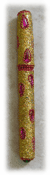 Fancy Ink Pen, Gold/Fuschia, Sold by Dozen