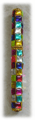 Fancy Ink Pen, Multi-Colored Stones, Sold by Dozen