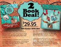 Creating Jewelry w/photos-n-Art AND Our Glass Jewels(2nd edition) BOOK COMBO 2-books